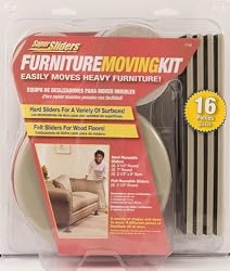 Waxman 7129 Reusable Sliders Moving Kit, Oatmeal