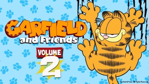 Garfield With Flowers