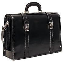 Floto Luggage Trastevere Brief Leather Briefcase
