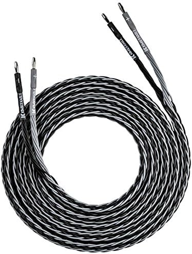 Kimber Kable 8VS Speaker Cables with SBAN Standard Banana Plugs - 8' pair 2.4 Meter