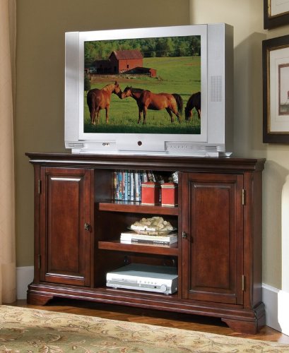 Home Styles 5537-07 Lafayette Corner Credenza, Cherry Finish