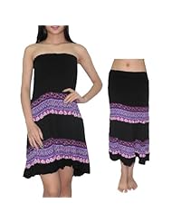 Elasticized   Waistline Cotton/Polyamide Knee Length Gathered Stretchy Crinkled Shirred Summer  Dress