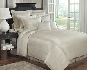 Raymond Waites Versailles King Duvet, Oyster