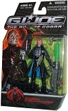 GI Joe Movie Series "The Rise of Cobra" 4 Inch Tall Action Figure - Variant COBRA COMMANDER (No Hose Around Neck) with Nano-Injector, Pistol, Control Device, Cobra Snake, Nanomites Missile Launcher and Display Base and Display Stand