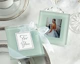 Forever Photo Frosted Glass Coasters (Set of 18)