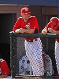 Florida Marlins v Washington Nationals, VIERA, FL - MARCH 02: Stephen Strasburg Photographic Poster Print by Mike Ehrmann, 24x32