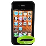 CrazyOnDigital Bumper Case for iPhone 4G (Black) (Fits ATandT iPhone)