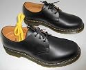 Mens Dr Martens black leather lace up fornmal shoes size 10