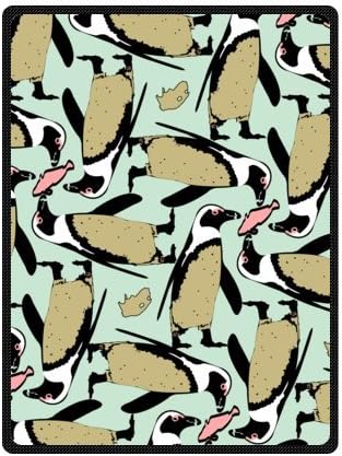 Penguin Soft Fleece Throw Blanket 58" x 80"(Large) Really Cheap