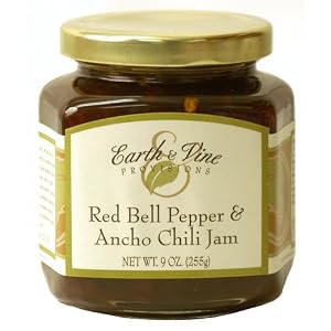 Earth and Vine Red Bell Pepper and Ancho Chili Jam by Pacific Rim Gourmet