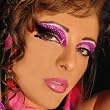 Punked Exotic Eyes Professional Eye Paint False Eyelashes Dancer Stripper