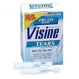 Visine Pure Tears Portables Single Use, 28 Count