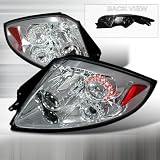 06 07 08 Mitsubishi Eclipse LED Tail Lights - Chrome (Pair) by Atomic