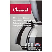 Cleancaf Cleaner and Descaler for Home Coffee and Espresso Equipment