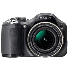 Casio Exilim EX-FH25 Highspeed Digitalkamera (10 Megapixel, 20-fach opt. Zoom, 7,6 cm (3 Zoll) Display, HD-Video) Set inkl. Charger & 4 GB SD-Karte