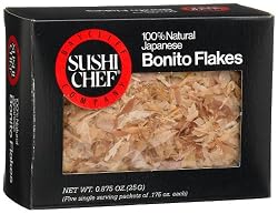 Sushi Chef Bonito Flakes, 5-Count, 0.175-Ounce Single Serving Packagess (Pack of 3)