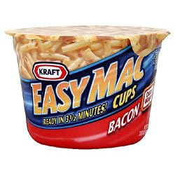 Kraft Easy Mac Bacon, 2.05-Ounce Microwave Cups (Pack of 36)