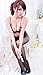 VISKEY Sexy Lady Black Crotchless Fish Net Body Stocking Bodysuit Lingerie Nightwear