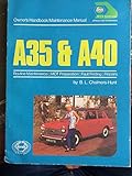 A35 & A40, covers models 1956 to 1967 : owners handbook maintenance manual