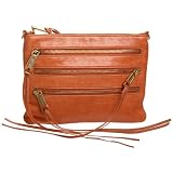 Rebecca Minkoff Three-Zip Rocker Cross-Body