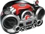 Emerson Radio Hot Wheels HW200 Rock N' Race Boombox (Red/Black)