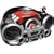 Emerson Radio Hot Wheels HW200 Rock N' Race Boombox (Red/Black)