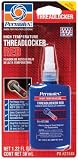 Permatex 27240-6PK Red High Temperature Threadlocker - 36 ml,  Pack of 6