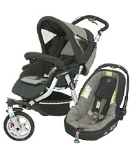 Jane Slalom Pro Matrix 3 Wheeler Pushchair - Meteorite