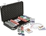 FHM Collection 74715 - FHM Deluxe 300er Poker-Koffer Aluminium schwarz