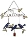 Sunset Vista Designs Garden Essentials Birds of a Feather Birdies Welcome Sign, 18-Inch Long