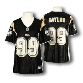 Miami Dolphins Jason Taylor #99 Womens NFL Fashion Jersey, Black