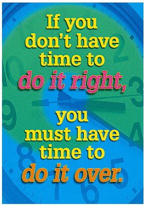 POSTER IF YOU DONT HAVE TIME TO DO