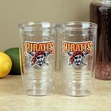 Tervis Tumbler Pittsburgh Pirates 16oz Insulated Tumbler - Set of 2 - Pittsburgh Pirates One Size