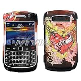 Blackberry Bold 9700 Onyx Lover Tattoo Phone Protector Hard Cover Case