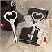 Bottle Opener Heart Accented Key (20 per order) Wedding Favors