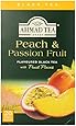 Ahmad Tea Peach & Passion Fruit Black Tea, 20-Count Boxes (Pack of 6)