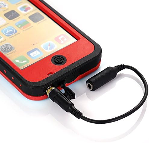 Brand New Waterproof Dirtproof Shockproof iphone 5c Cover Case-Red