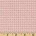 A.E. Nathan Comfy Flannel Houndstooth Pink Fabric by The Yard