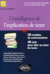 L'intelligence de l'explication de te...