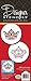 Designer Stencils C586 Royal Crowns Cookie Stencil Set, Beige/Semi-Transparent