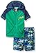 Baby Buns Boys' Later Gater Terry Cover up Swim Set