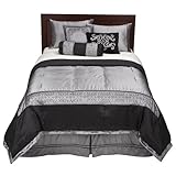 Gray Cosmopolitan 7-pc. Comforter Set - King