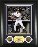 Highland Mint MLB New York Yankees Derek Jeter Gold Coin Photo Mint