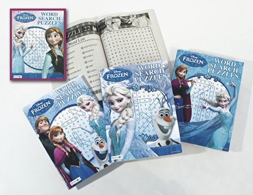 Disneys Frozen Activity And Word Search Set Of 4