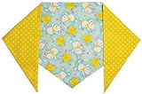 Dog Easter Bunny Bandana (XL) Ties on 22" - 28" Neck