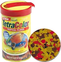 Tetra Color Tropical Flakes, 7.06-Ounce, 1-Liter