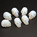 2.0inch Natural Carved Skull Crystal Reiki Healing Stone Statue Collectible Figurine