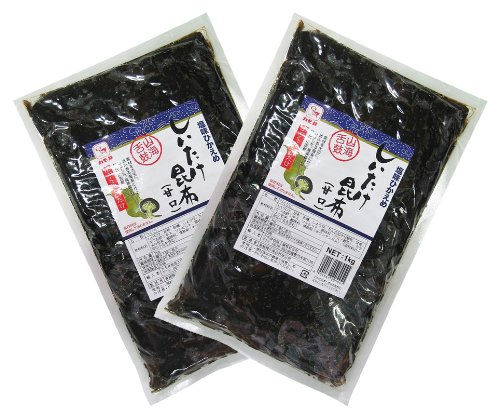 カモ井 しいたけ昆布(甘口) 1kg×2袋