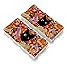 Halloween Black Cat Hiding in Candy Eraser Set of 2