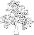 Penny Black Scrapbooking Die Cut, Tree of Love